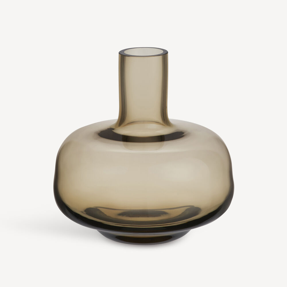 K&B Kappa vase brun 9,8cm